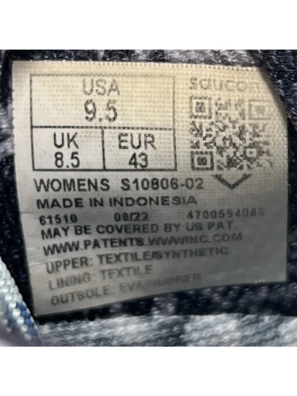 Saucony Ride 15 Runshield Running Shoes Women Size 9.5 Waterproof S10806-02